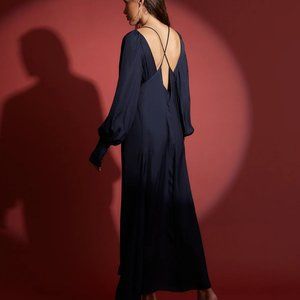 Modern Citizen Navy Blue Maxi Dress